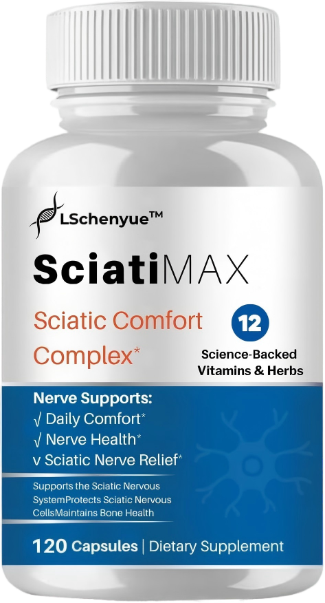 SciatiMAX 120 capsules bottle